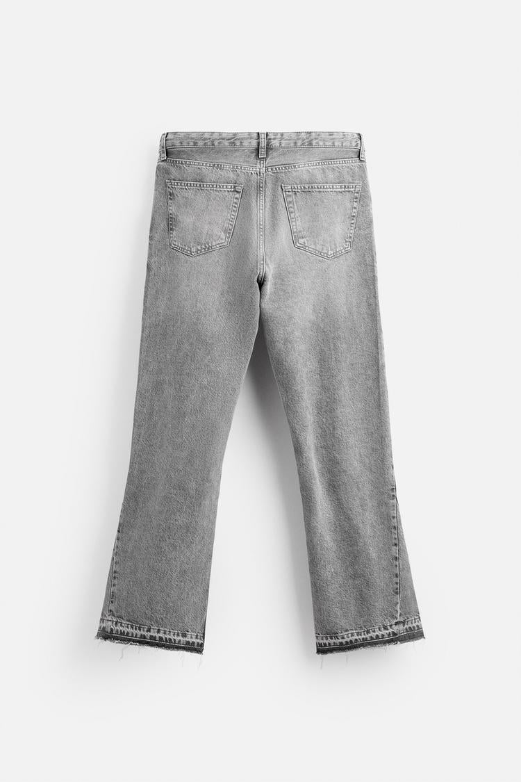 Jean flare - Gris