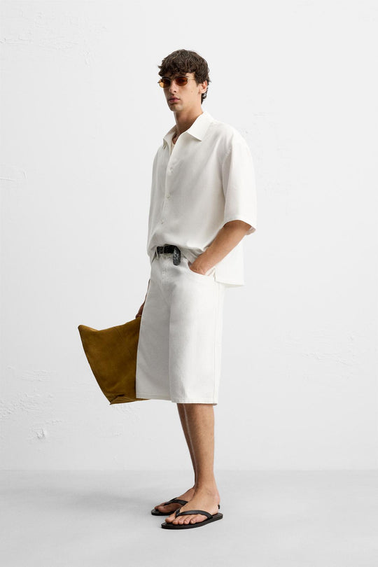 CHEMISE FLUIDE COUPE DÉCONTRACTÉE