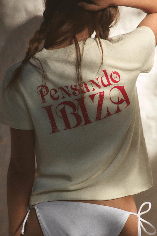 T-SHIRT RUSTIQUE À INSCRIPTION