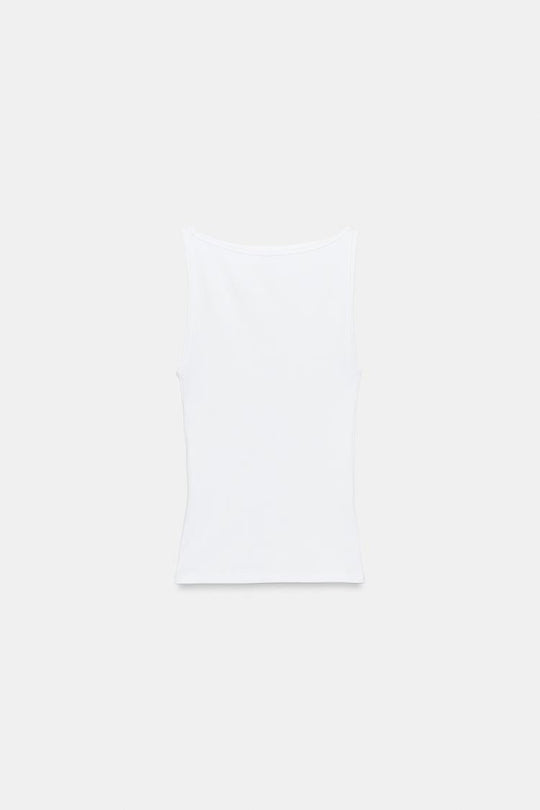 T-SHIRT MINIMAL SANS MANCHES