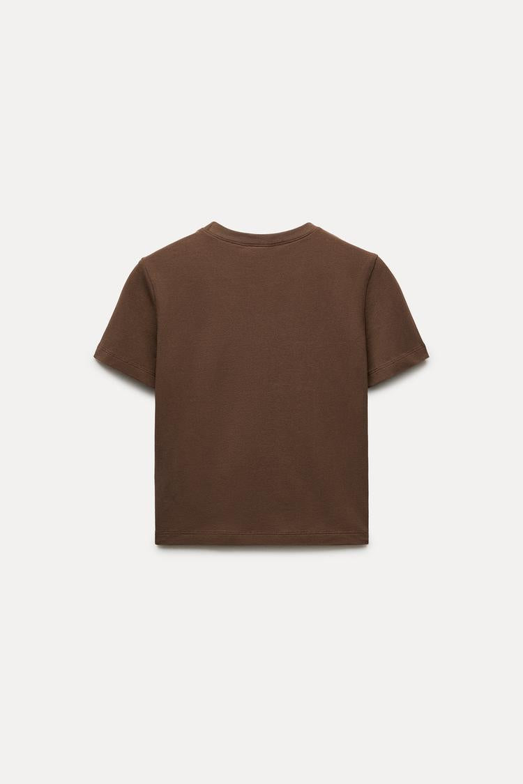 T-shirt a manches courtes - Noir