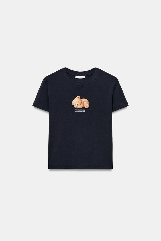 T-SHIRT OURS À MANCHES COURTES