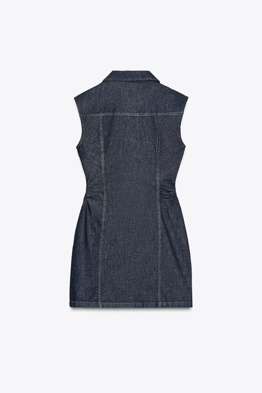 ROBE COURTE Z1975 EN DENIM