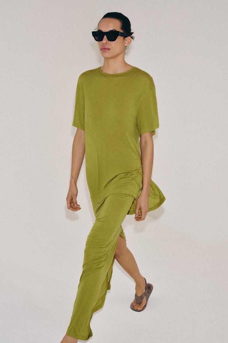 T-SHIRT OVERSIZE FLUIDE