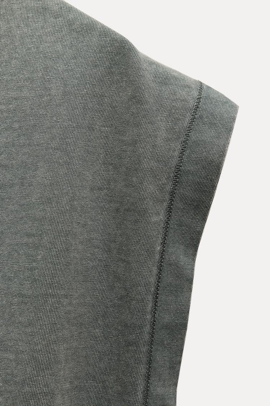 T-shirt épais effet délavé - Blanc