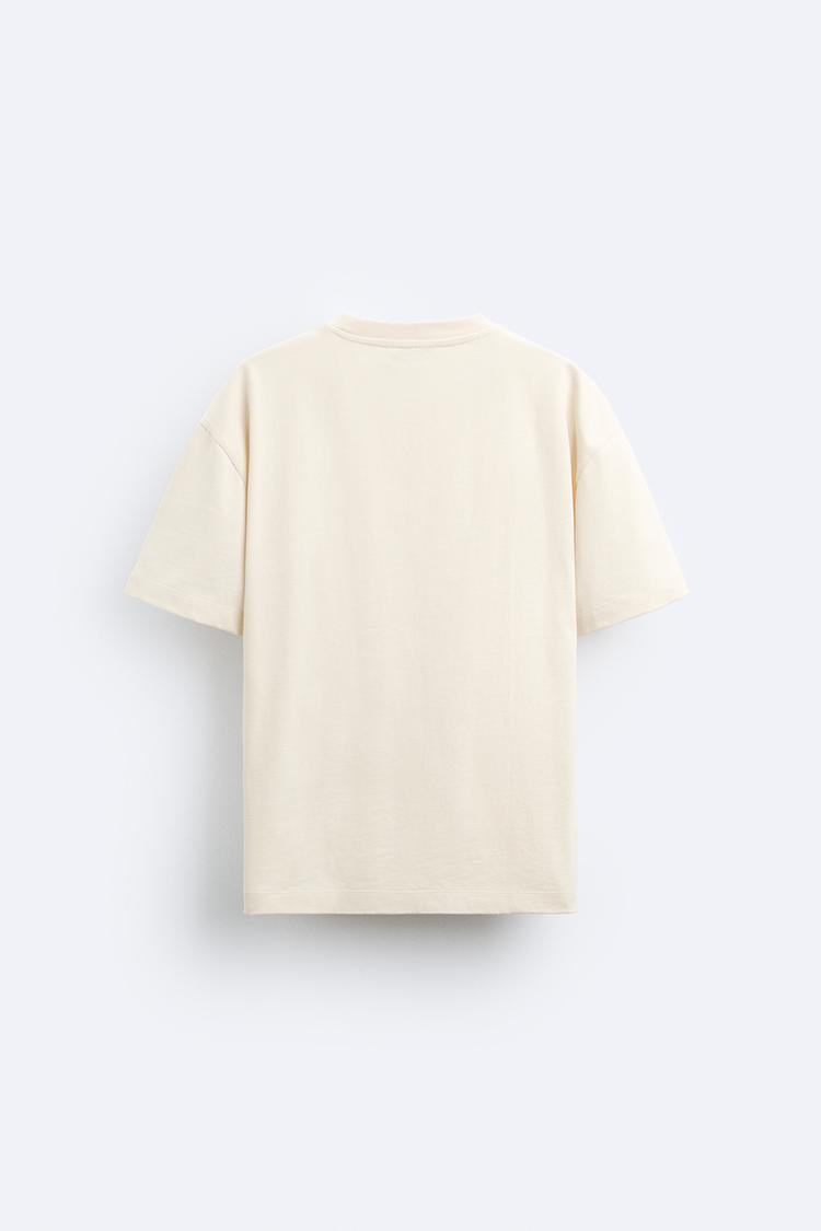 T shirt basique épais - Orange